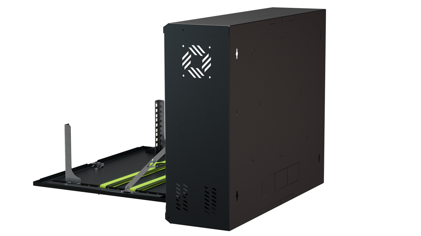 back side of cctv rack