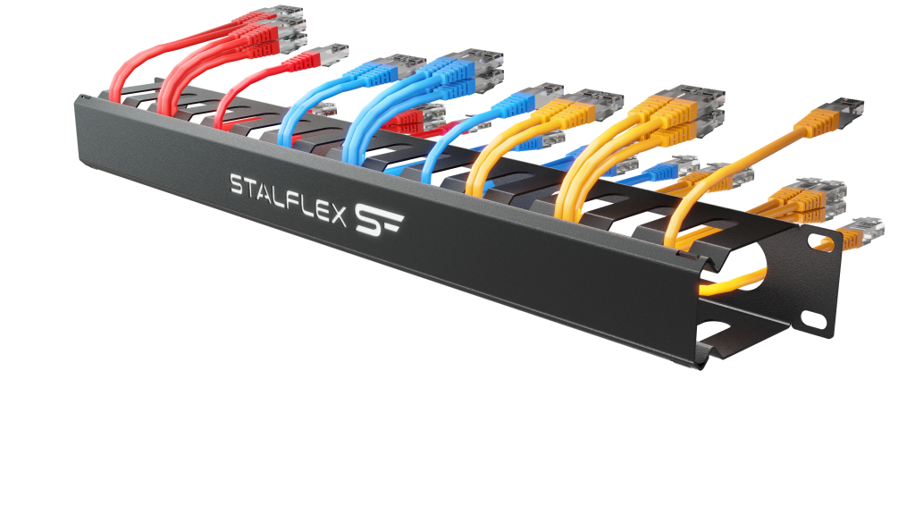 19" Rack Mount Cable Management for Server Cabinets