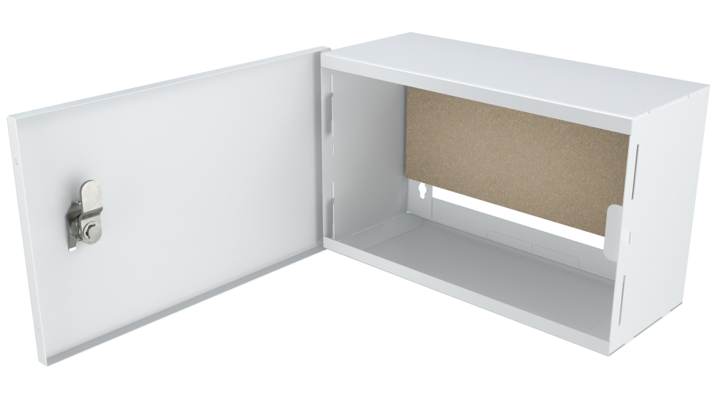 IP24 Lockable Metal Wall-Mount Enclosure