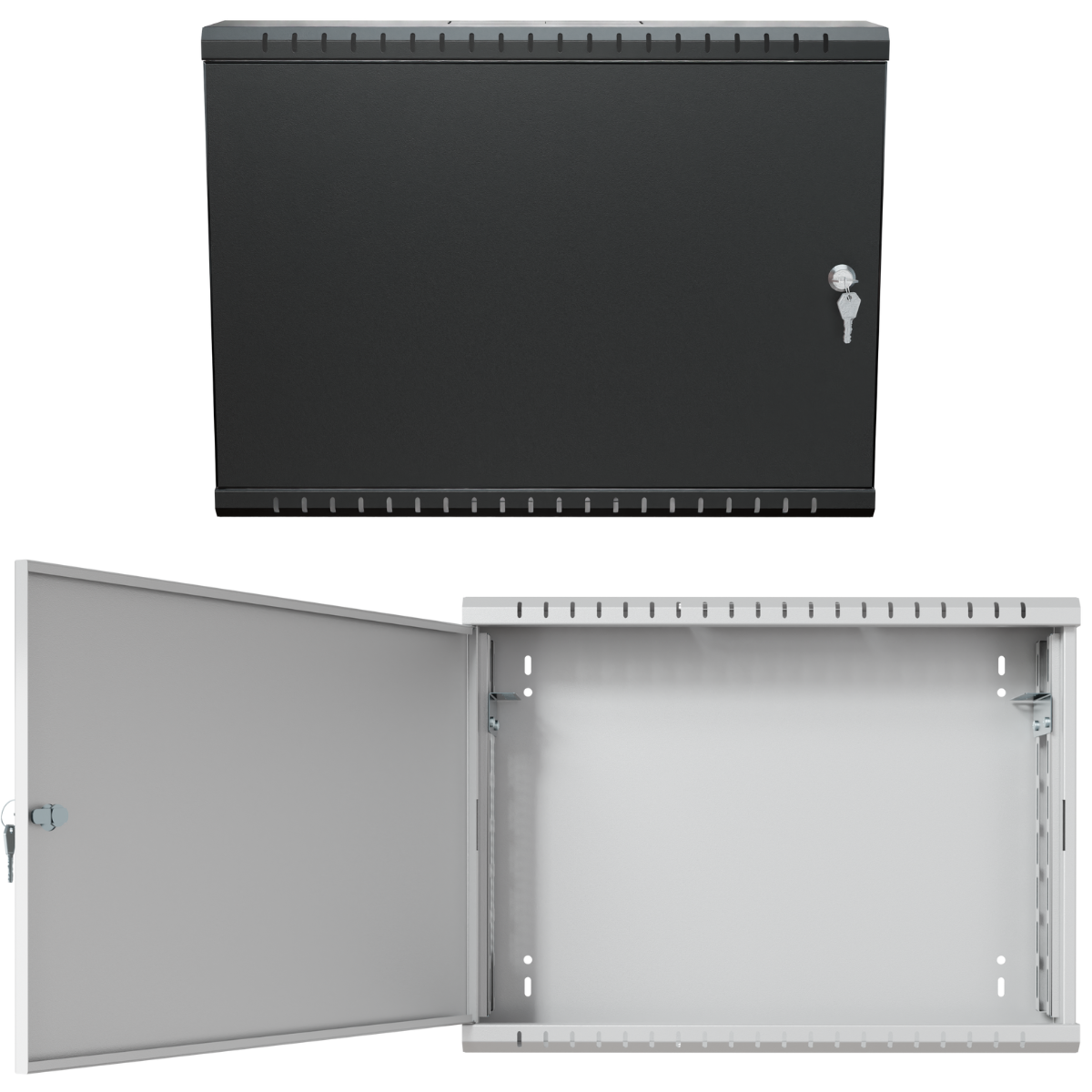 19" Vertical Wall Mount Rack Enclosure