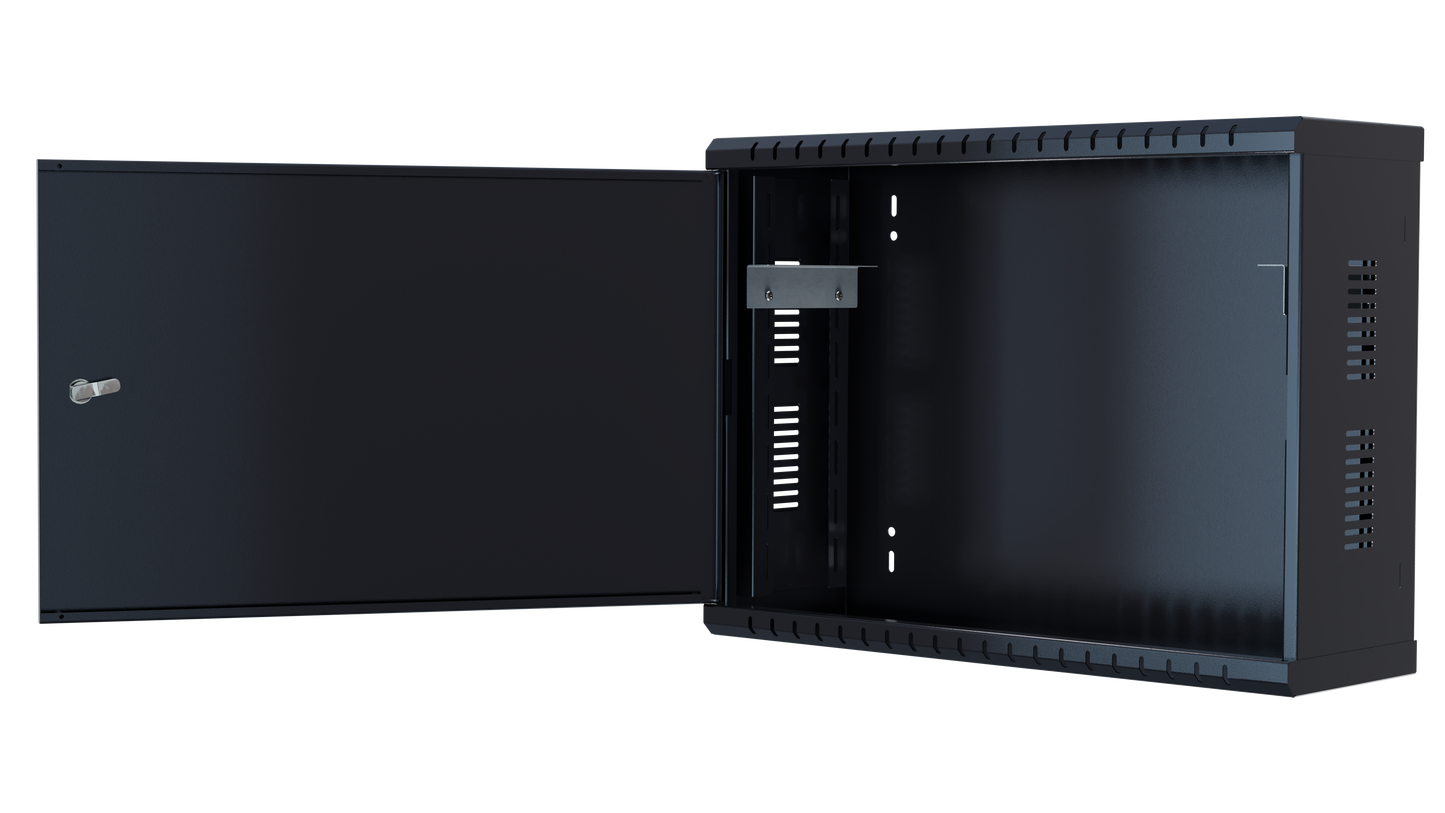 19" Vertical Wall Mount Rack Enclosure