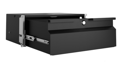 19" Rack Mount Drawers 1U/4U Black/Grey