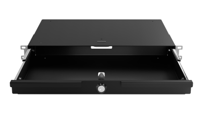 19" Rack Mount Drawers 1U/4U Black/Grey