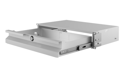 19" Rack Mount Drawers 1U/4U Black/Grey
