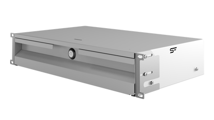19" Rack Mount Drawers 1U/4U Black/Grey