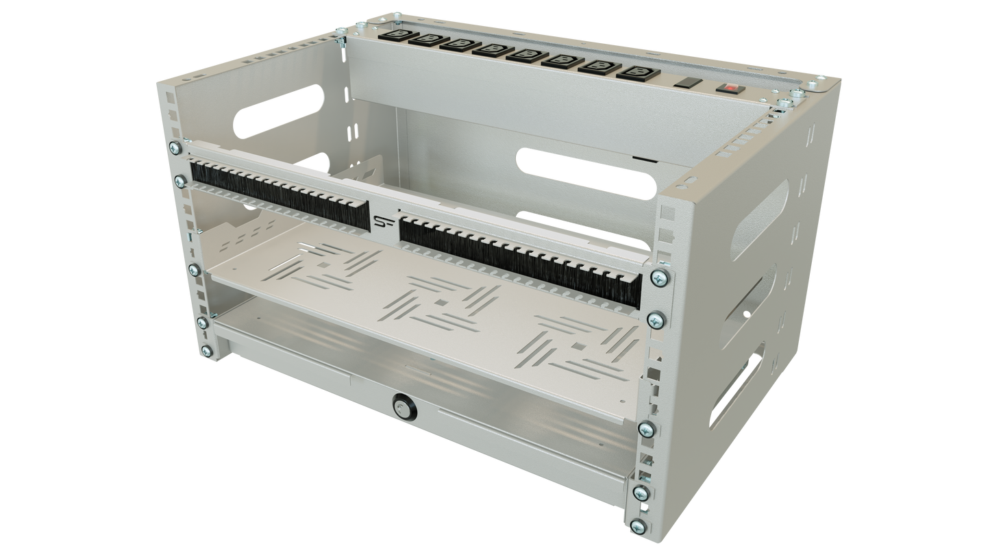 19" 2U-6U Wall Mounted RACK Mount Handle