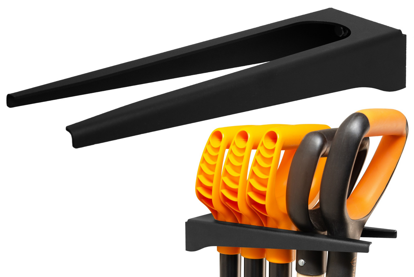 wall mounted shovel hanger 