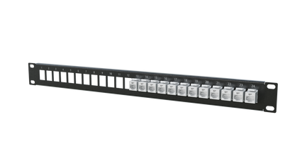 Blank RJ45 Keystone Patch Panel Frame