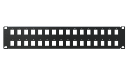 Blank RJ45 Keystone Patch Panel Frame