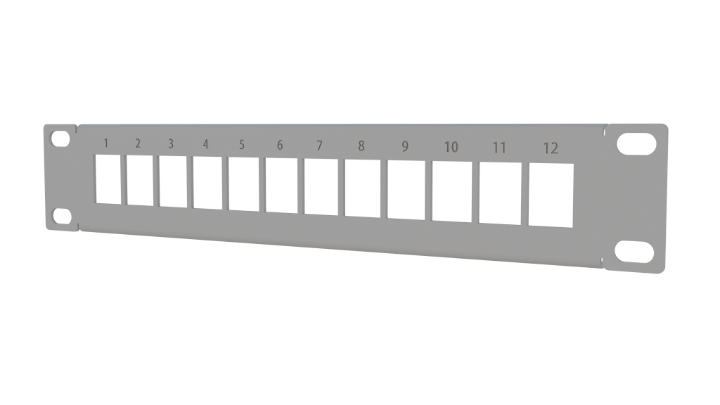 Blank RJ45 Keystone Patch Panel Frame
