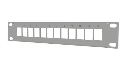 Blank RJ45 Keystone Patch Panel Frame