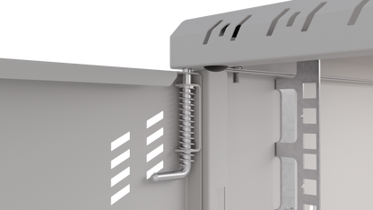19 inch Rack Cabinets with METAL Door - Standard Series