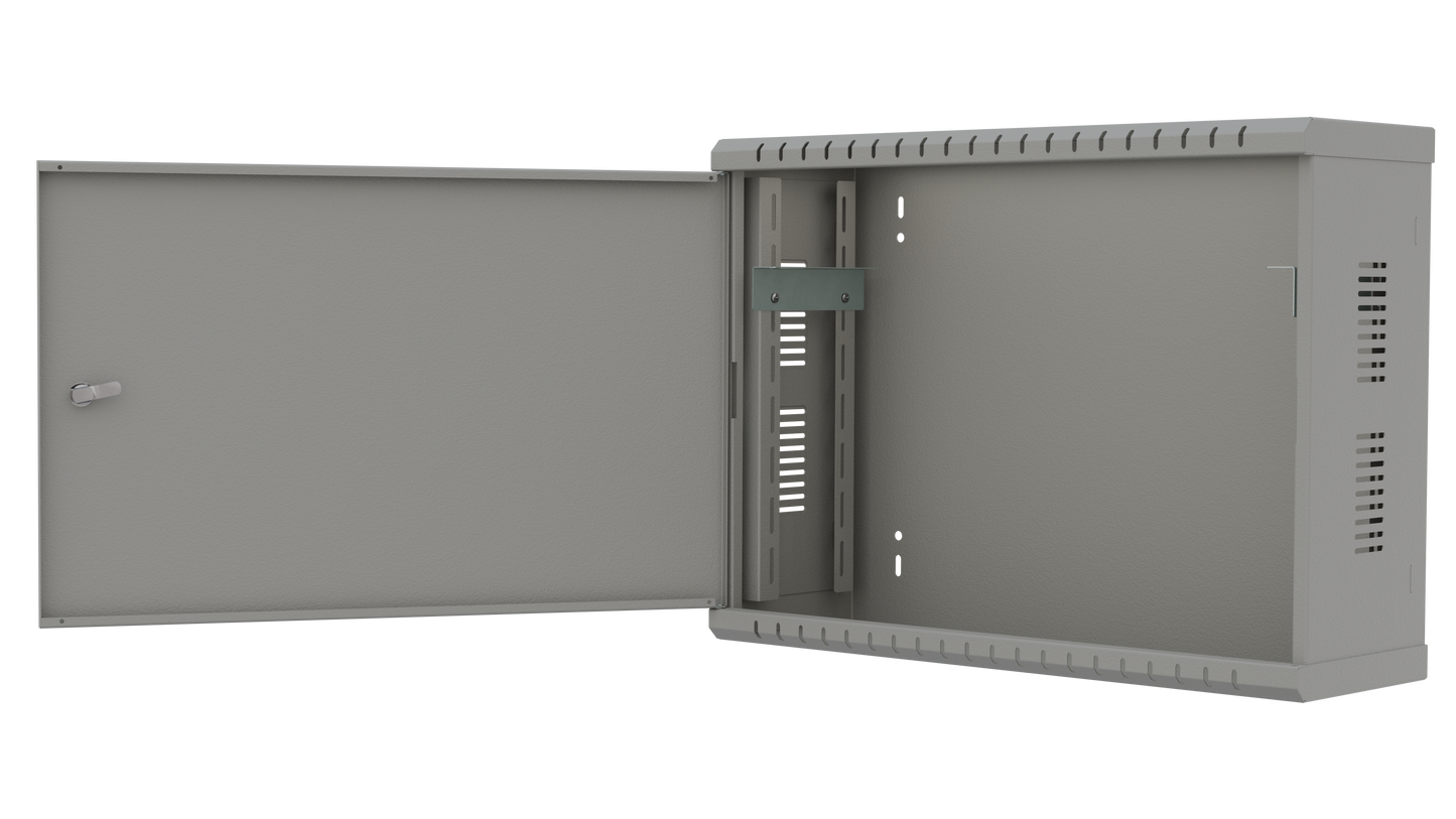 19" Vertical Wall Mount Rack Enclosure