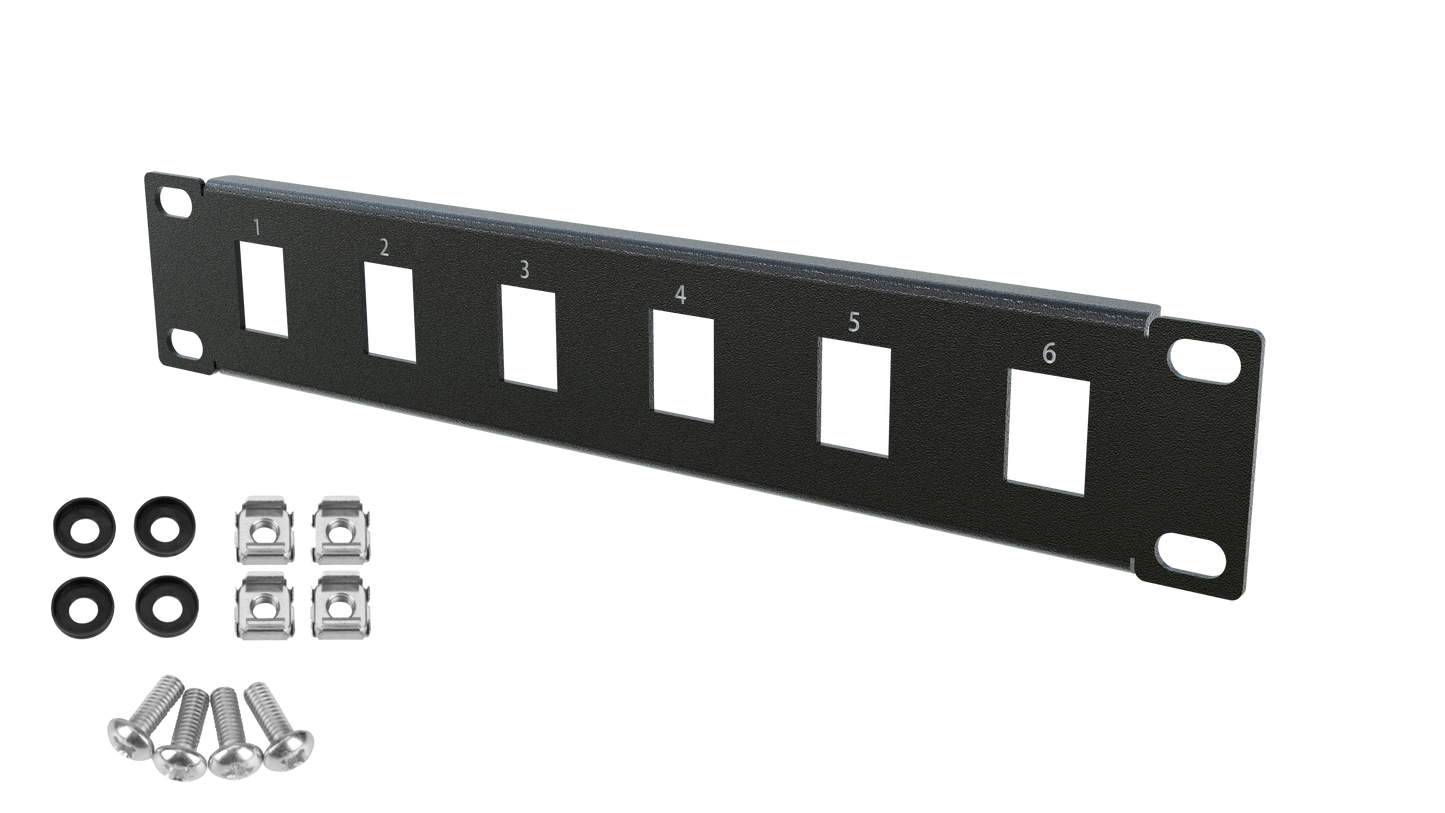 Blank RJ45 Keystone Patch Panels Frame