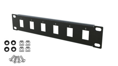 Blank RJ45 Keystone Patch Panels Frame