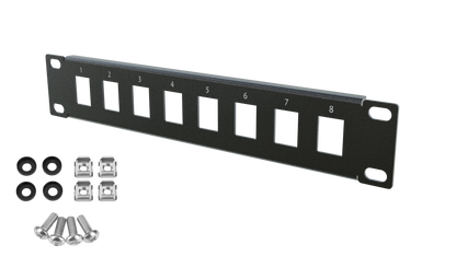 Blank RJ45 Keystone Patch Panels Frame