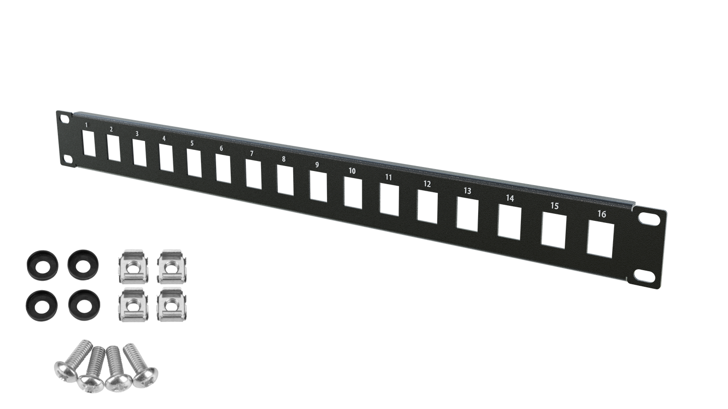 Blank RJ45 Keystone Patch Panels Frame