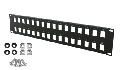 Blank RJ45 Keystone Patch Panels Frame
