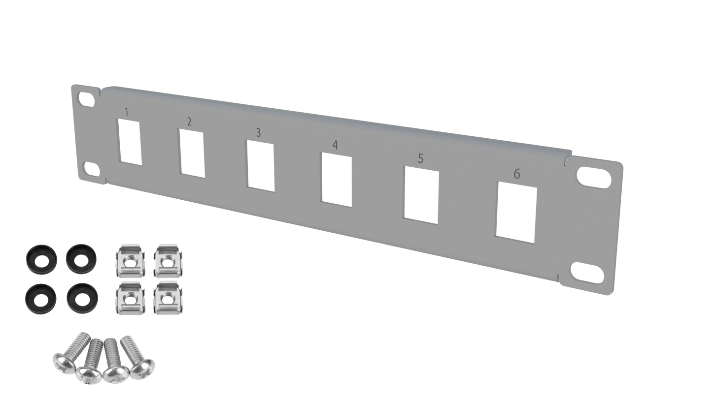 Blank RJ45 Keystone Patch Panels Frame