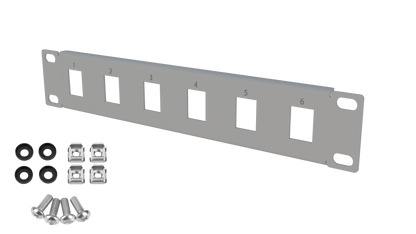 Blank RJ45 Keystone Patch Panels Frame