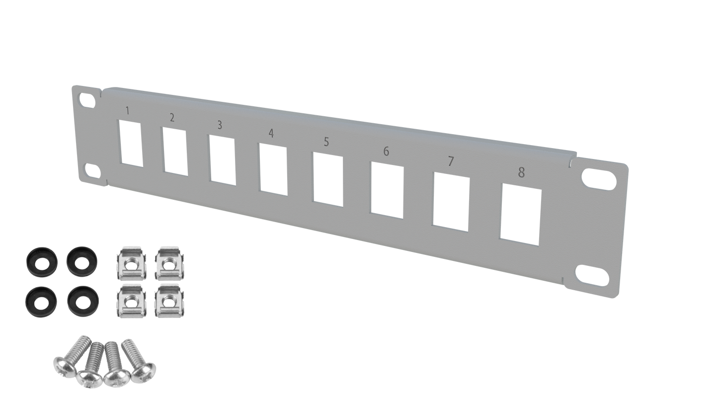 Blank RJ45 Keystone Patch Panels Frame