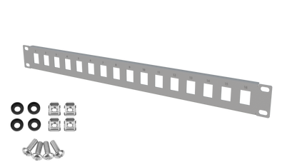 Blank RJ45 Keystone Patch Panels Frame