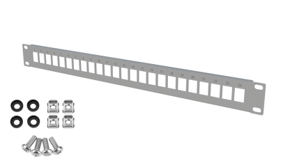 Blank RJ45 Keystone Patch Panels Frame