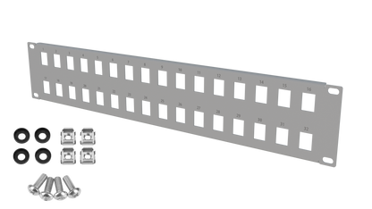 Blank RJ45 Keystone Patch Panels Frame