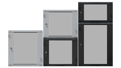 19 inch Rack Cabinets with Glass Door - Professional Series