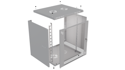 19 inch Rack Cabinets with Glass Door - Standard Series