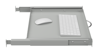19" Keyboard & Mouse Rack Shelves