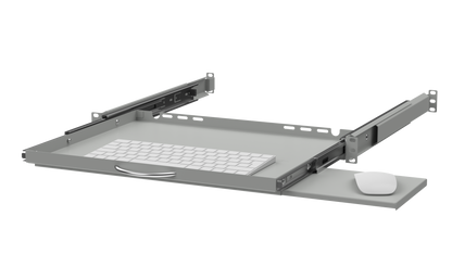 19" Keyboard & Mouse Rack Shelves