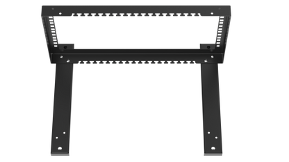 19" 2U-6U RACK Mount Desktop Stand Open Front Frame
