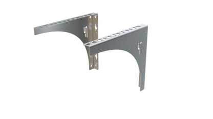 1U Wall or Desk Mount Bracket – 10"/19"