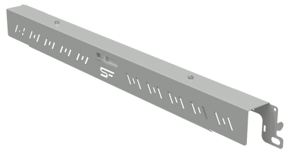 front side of led light panel grey