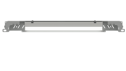 front view of led light panel grey