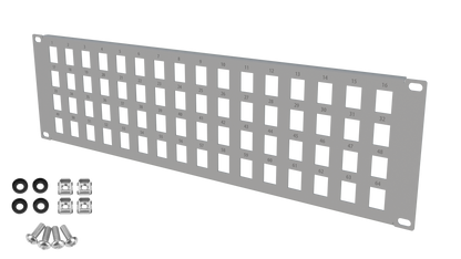 Blank RJ45 Keystone Patch Panels Frame