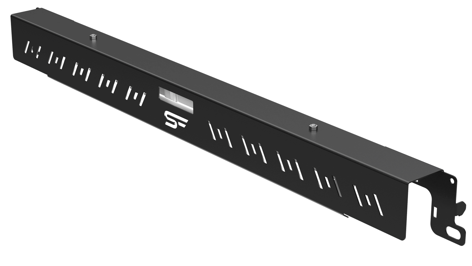 Front view of 1U 19 inch rack mount LED light panel