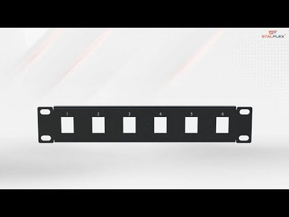 Blank RJ45 Keystone Patch Panel Frame