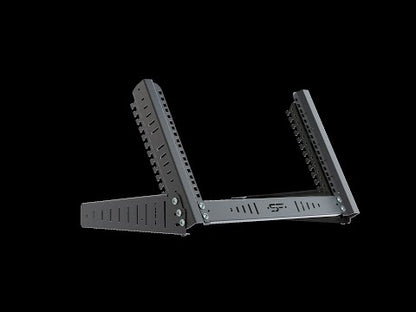 6U–12U L-Shape Open Rack Mount Stand – 19" Frame